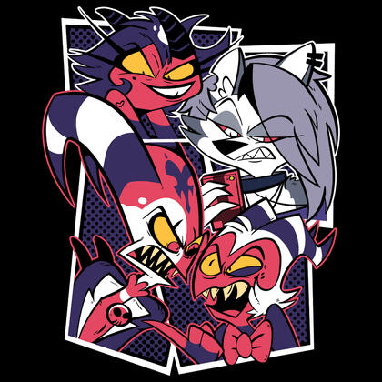 HELLUVA DISCUSSION - Designed for Helluva Boss Official Merch HELLUVA DISCUSSION - Designed for Helluva Boss Official Merch