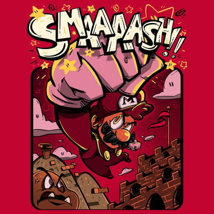 SMAAAASH! - Designed for The Yetee SMAAAASH! - Designed for The Yetee